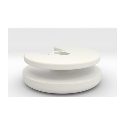 for Nintendo 3DS / NEW 3DS XL / 2DS - White Analog Joy Stick Thumb Cap Button