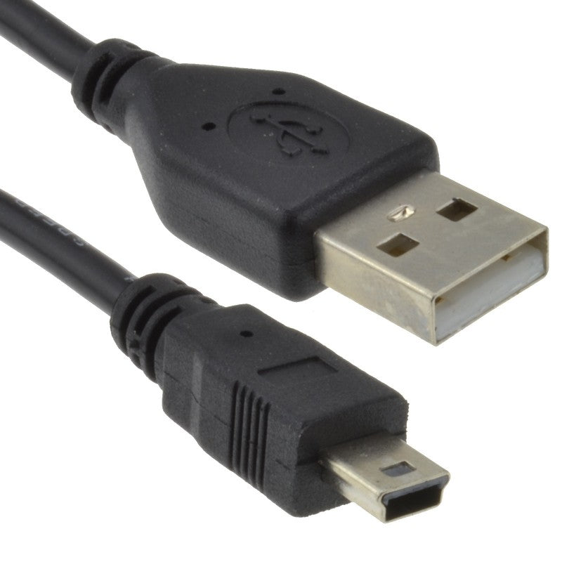 2m USB Mini-B 5pin Charger Power Data Cable Lead for PSP 1000 2000 3000 Series