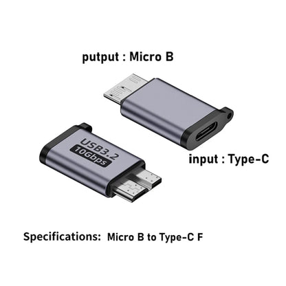 for Portable Hard Drive HDD Micro B - USB-C 3.0 Male Female Adapter Converters