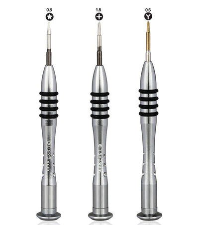 for iPhone 17 16 15 14 - Screwdriver Set - 0.6 Triwing 0.8 Pentalobe 1.5 Philips