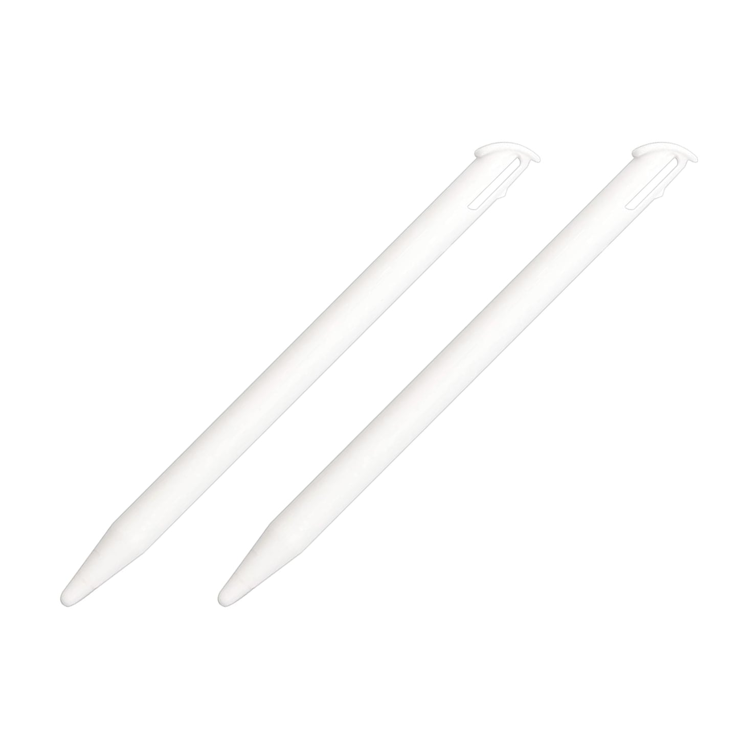 for Nintendo NEW 3DS XL - 2 White Replacement Touch Screen Stylus Pens | FPC