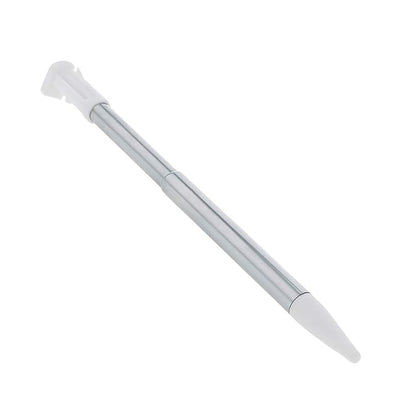 for Nintendo NEW 2DS XL - 2x White Metal Retractable Extendable Stylus Pens |FPC