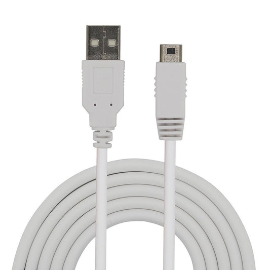 for Wii U Gamepad - Extra Long 10ft/3M USB Power Charging Charger Cable Lead