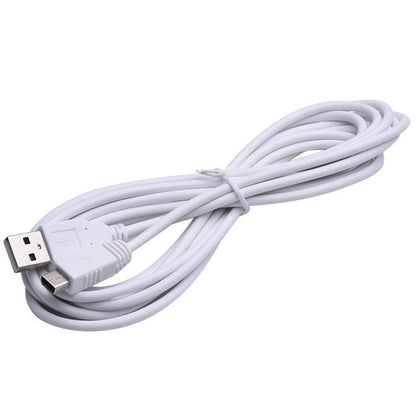 for Wii U Gamepad - Extra Long 10ft/3M USB Power Charging Charger Cable Lead