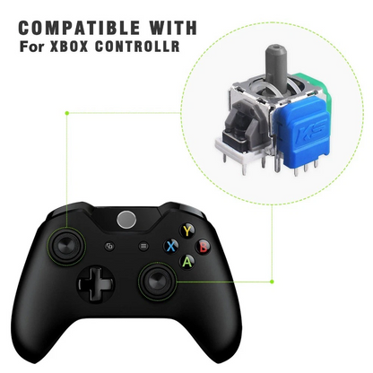for Xbox One - TMR Electromagnetic 3D Analog Thumbstick Joystick Hall Effect