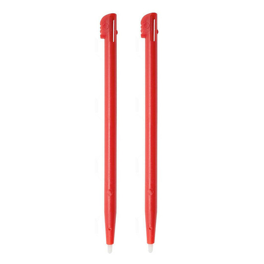 for Nintendo DSi XL - 2 Red Replacement Stylus Touch Screen Pen (NDSi XL)| FPC