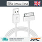 for iPhone iPad iPod Classic - 1m Old Type USB Charger Data Sync Cable Lead 30p