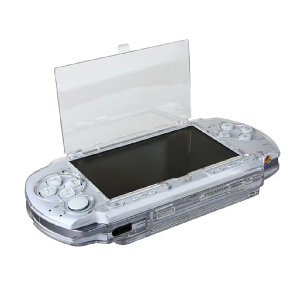 for PSP 2000 | 3000 - Clear Snap On Hard Protective Shell Armour Case Cover | FP