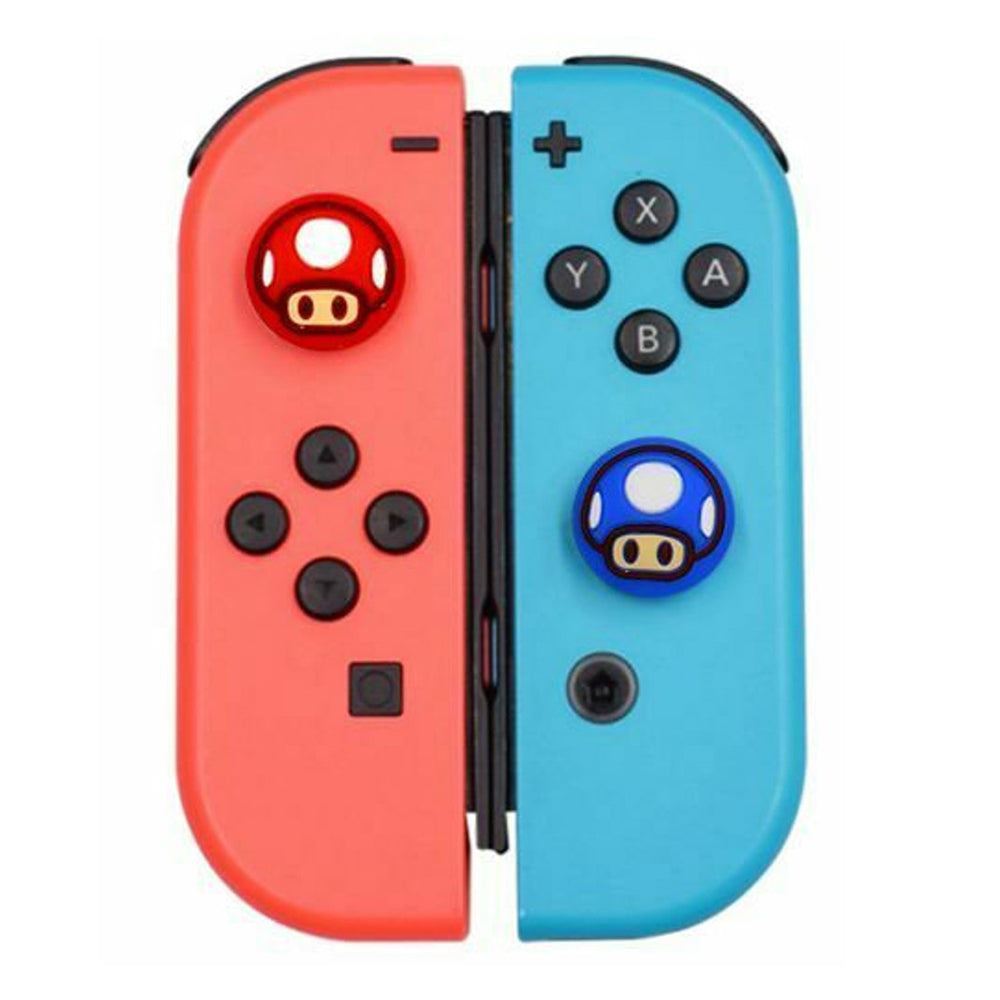 for Nintendo Switch | Lite | OLED - 2x Rubber Controller Thumb Stick Grip Caps