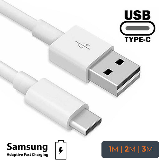 for S21 S20 S10 S9 S8 - Fast Charge 3.1A USB-C Charger Cable Lead