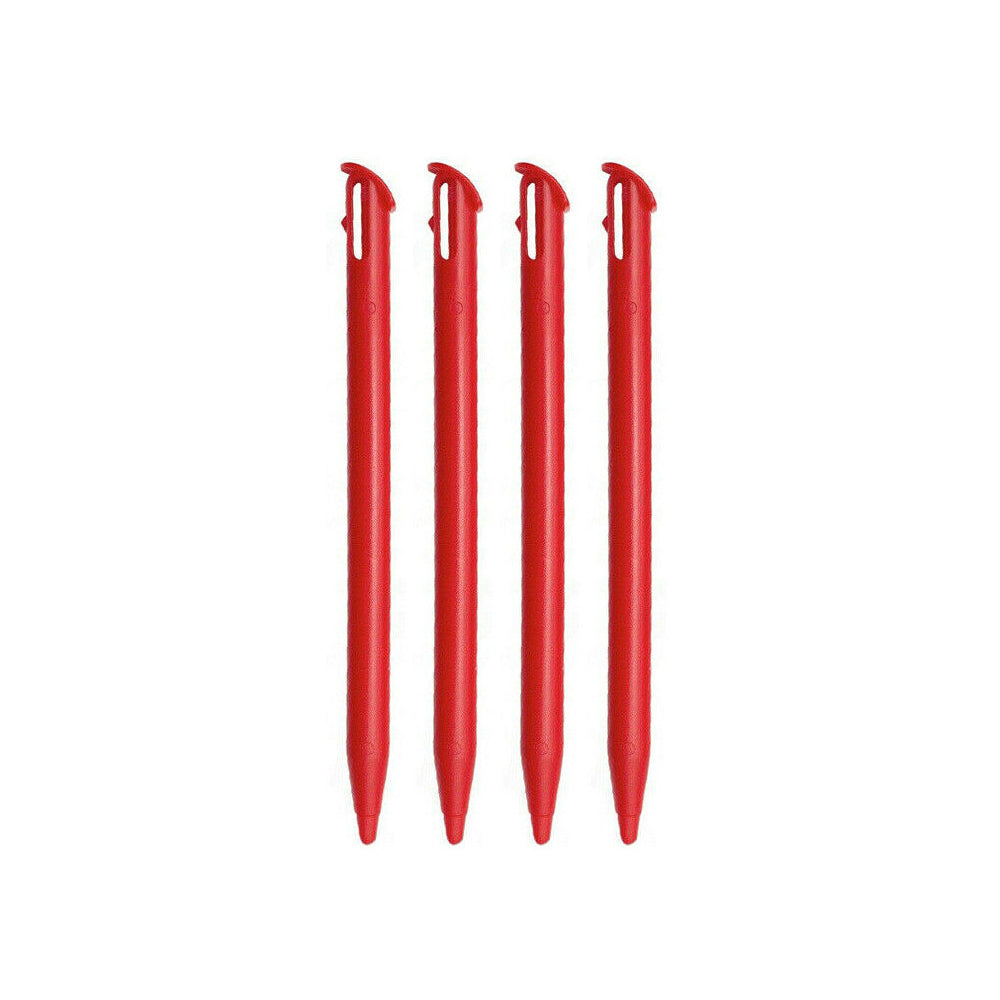 for Nintendo NEW 3DS XL - 4 Red Replacement Touch Screen Stylus Pens | FPC