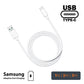 for Samsung Galaxy S25 S24 S23 Ultra - 3.1A USB-C Charging Cable Lead | FPC