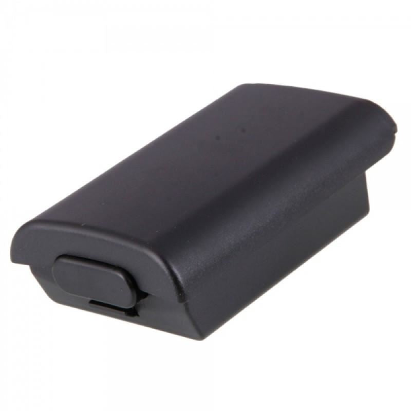for Xbox 360 Controller - Black AA Battery Holder Shell Back Door Cover | FPC