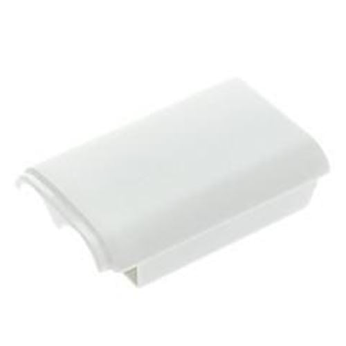 for Xbox 360 Controller - Off White AA Battery Holder Shell Back Door Cover