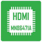 for PS4 Original - MN86471A Panasonic HDMI IC Video Display output Chip | FPC