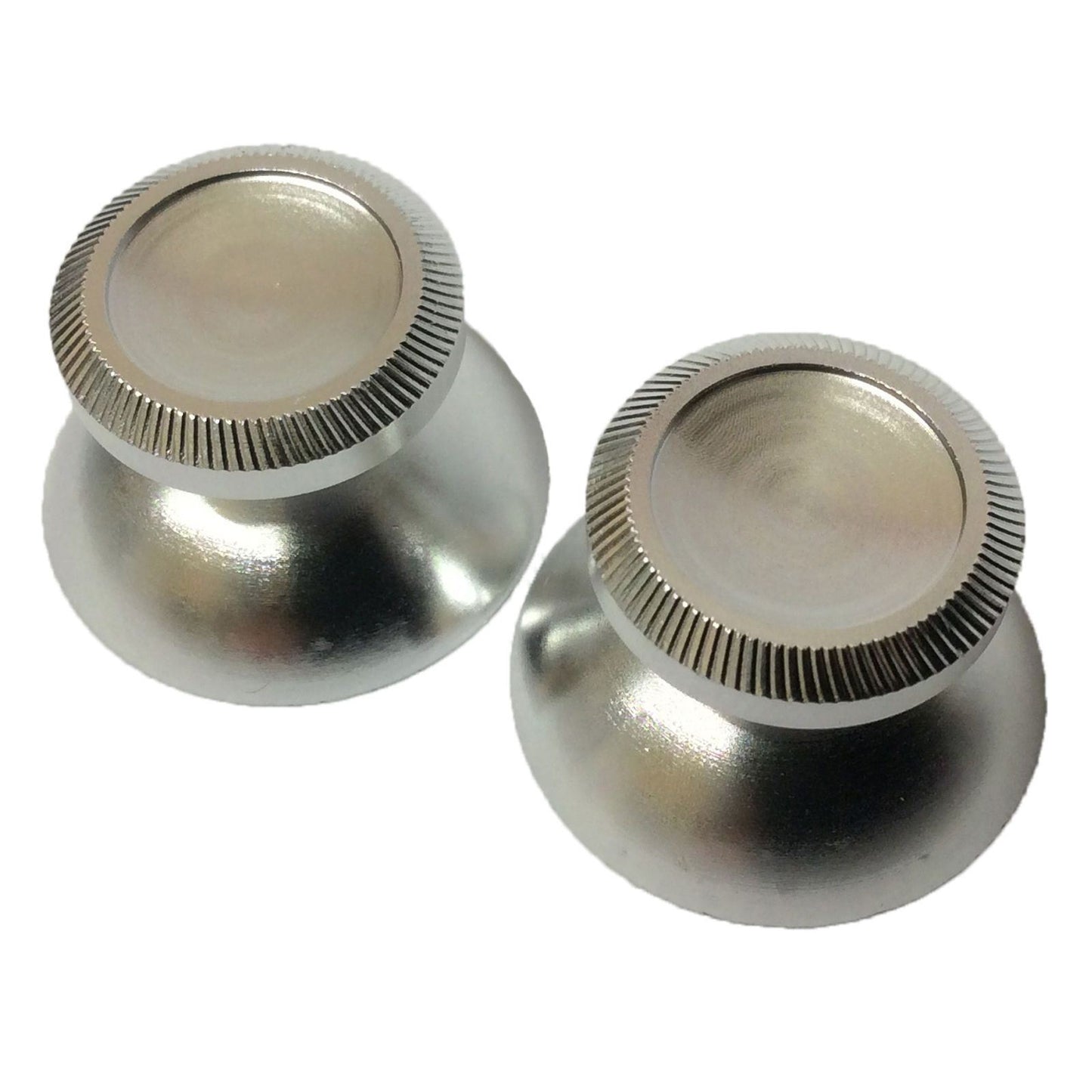 for PS4 | Xbox One Controller - 2x Chrome Metal Analog Thumb Sticks | FPC