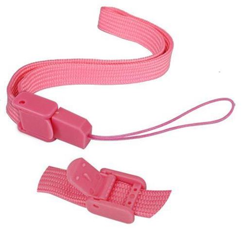 for Wii Remote 3DS 2DS PSP Switch PSV Move - 2x Pink Adjustable Arm Wrist Strap