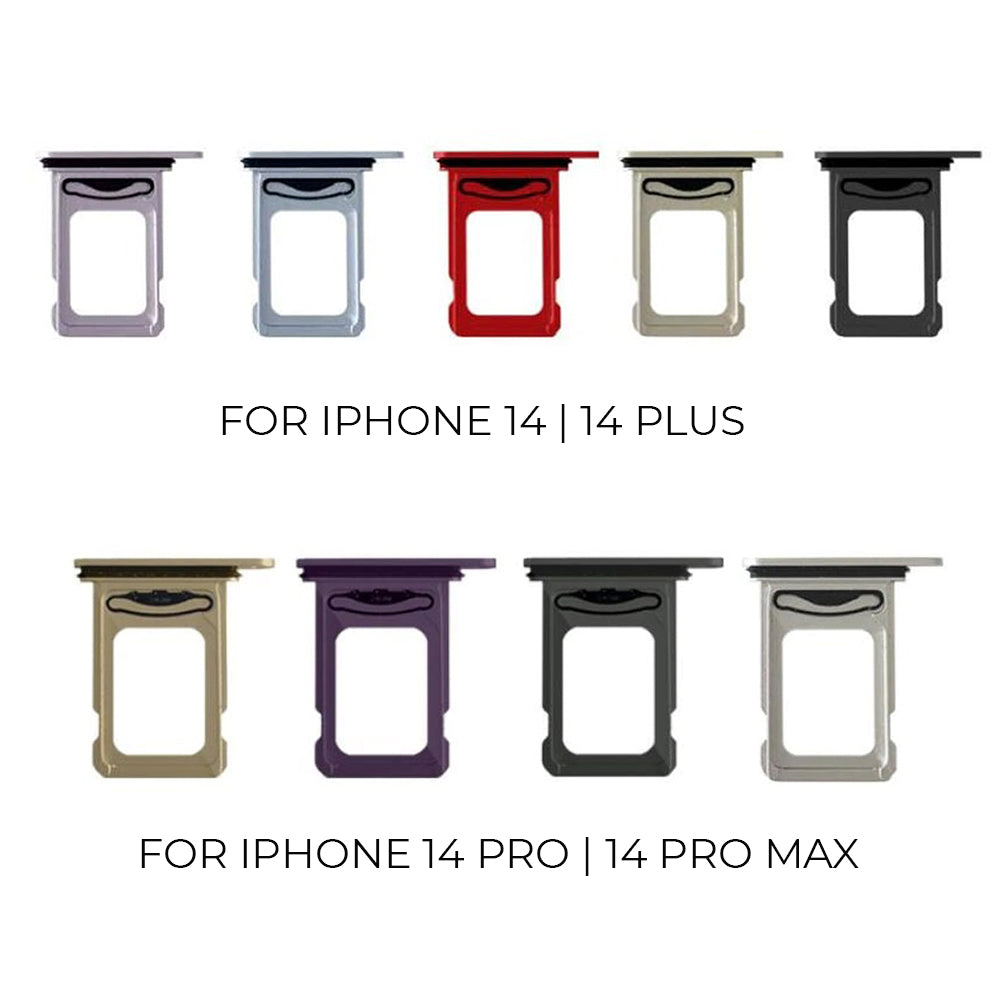for Apple iPhone 14 | Plus | Pro | Max - Replacement Single Sim Tray | FPC