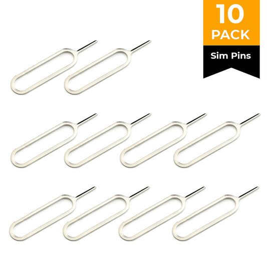 10x Universal Sim Pin Tool for Most Mobile Phones - Apple Samsung Google | FPC