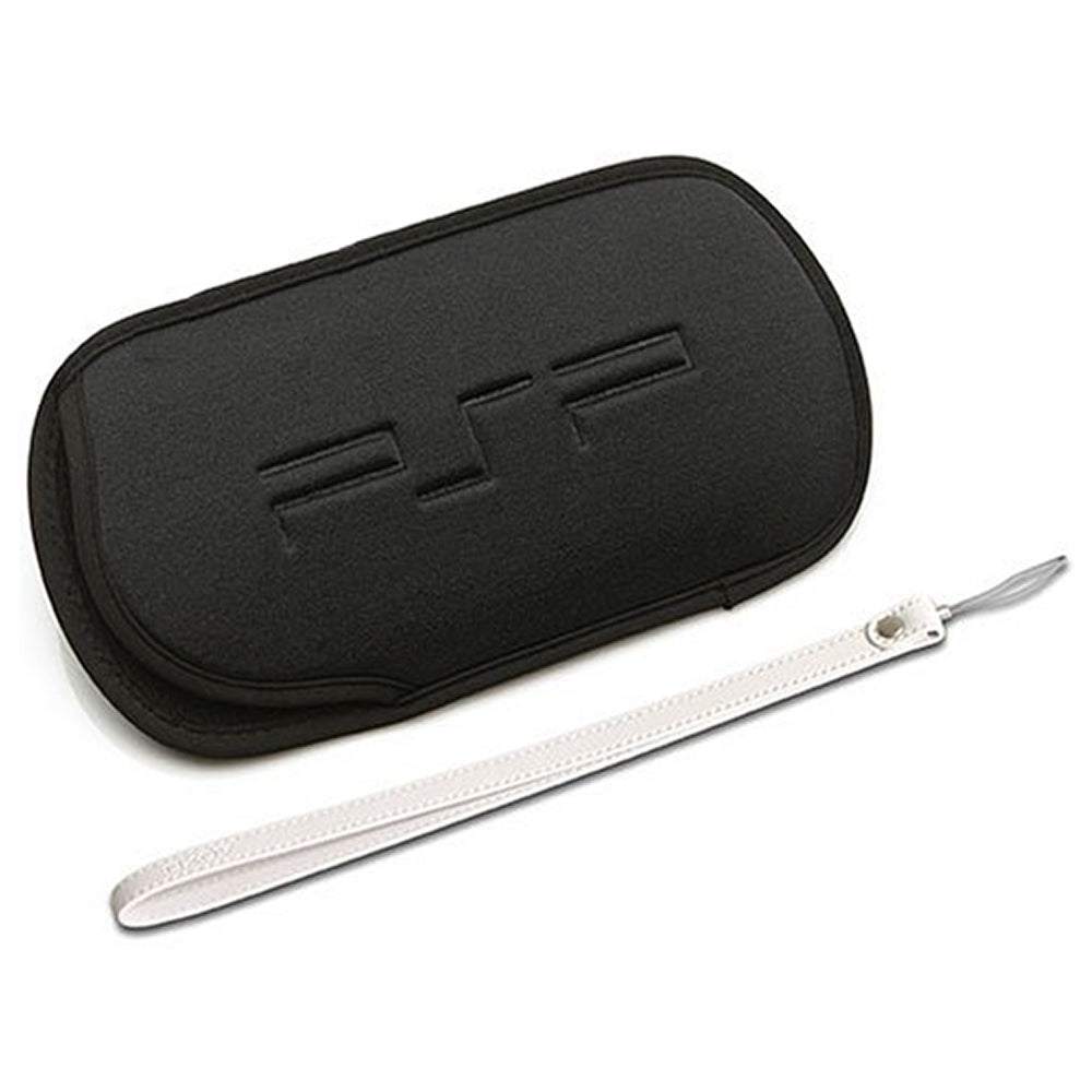 for Sony PSP - Soft Neoprene Cloth Protective Sock Case Cover & Strap | FPC