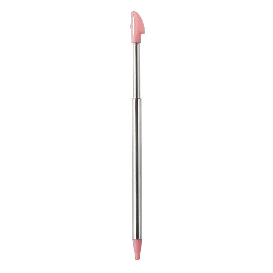 for Nintendo 3DS XL - 1 Pink Metal Retractable Extendable Stylus Touch Pen