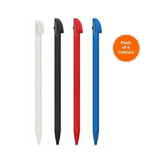 for Nintendo 3DS XL (Older version) - 4 Pack of Colour Touch Stylus Pens | FPC