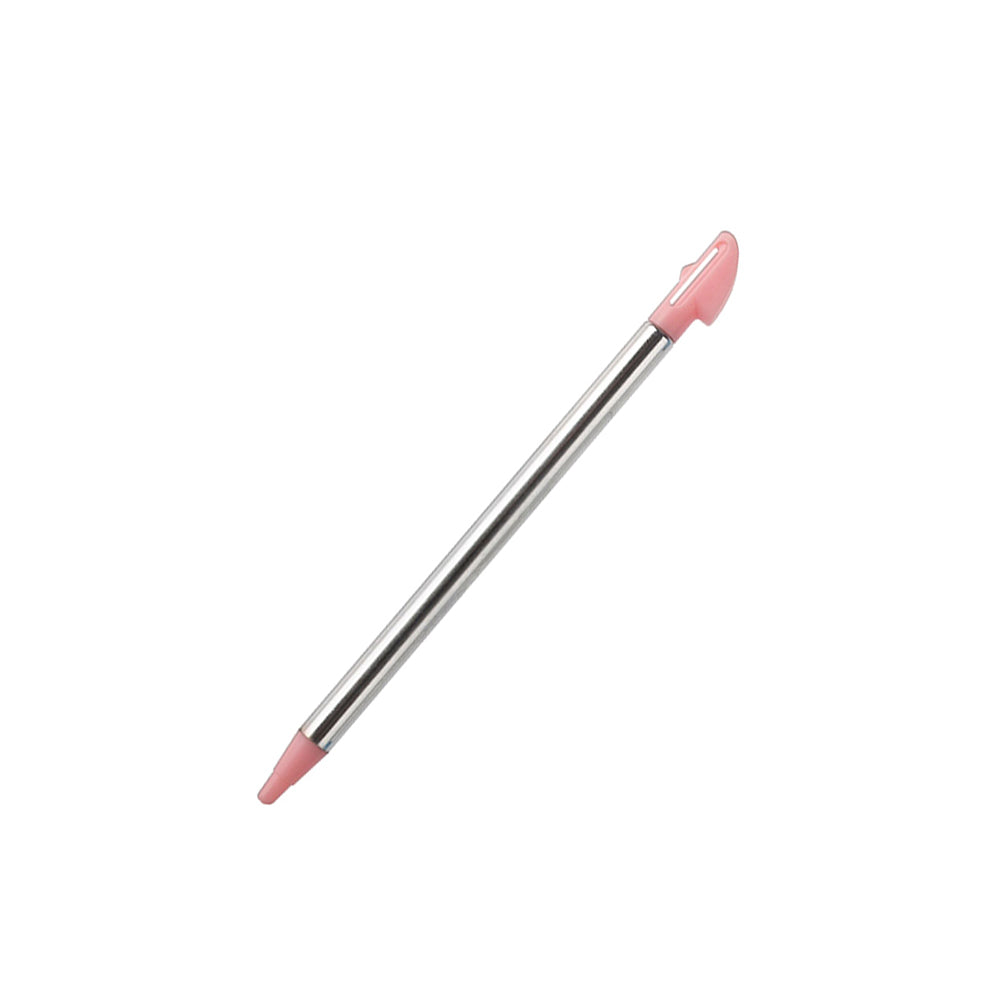 for Nintendo 3DS XL - 1 Pink Metal Retractable Extendable Stylus Touch Pen