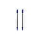 for Nintendo 3DS - 2x Blue Metallic Retractable Extendable Stylus Pens | FPC