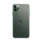 for iPhone 14 13 12 11 XS XR X SE 8 - Clear Hard Plastic Clip on Back Case Cover