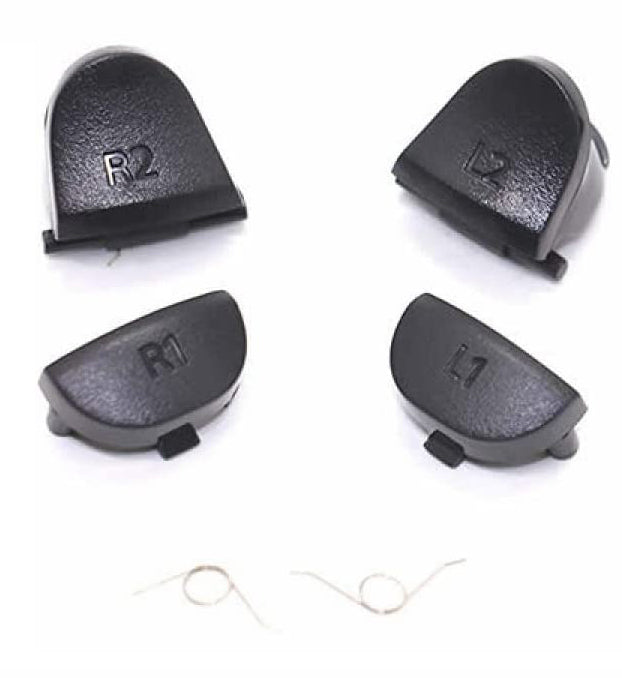 for PS4 V1 Controller - L1 R1 L2 R2 Trigger Shoulder Buttons & Springs Set | FPC