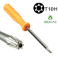 T10H T10 Xbox 360 Controller Torx Security Opening Screw Driver Hole in the tip