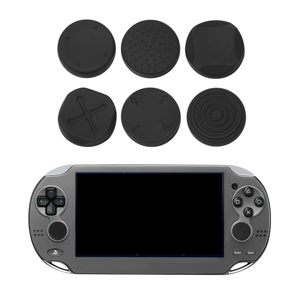 for PS Vita - Rubber Silicone Analog Thumb Stick Grip Cover Caps | FPC