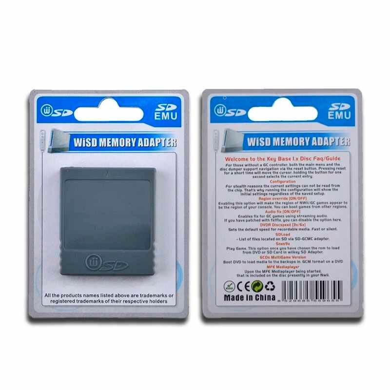 for Nintendo Wii & Gamecube - WiiSD SD Memory Card Adapter for Homebrew | FPC