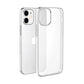 for iPhone 14 13 12 11 XS XR X SE 8 - Clear Hard Plastic Clip on Back Case Cover