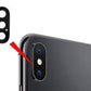 for Apple iPhone X - Replacement Glass Camera Lens | FPC