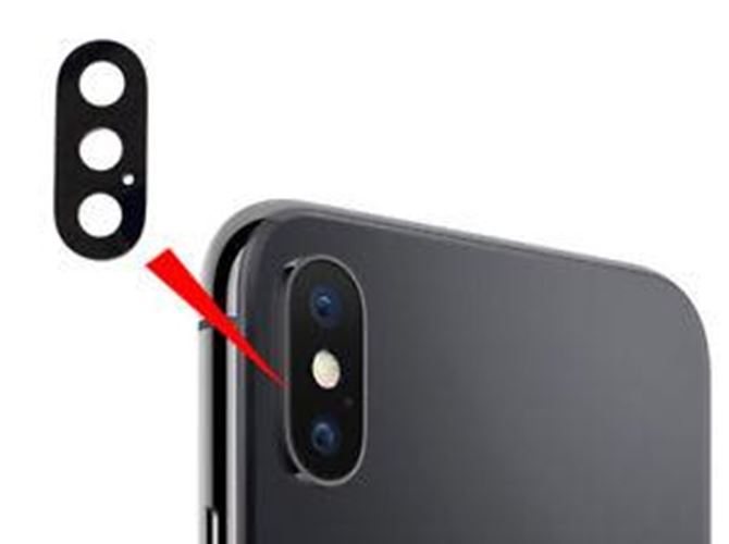 for Apple iPhone X - Replacement Glass Camera Lens | FPC