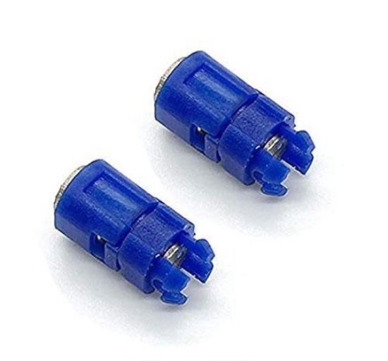 for Nintendo GBA SP - 2x Blue Hinge Barrel Axle replacement | FPC