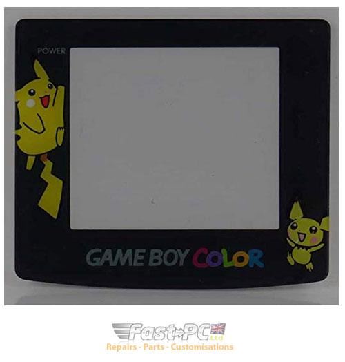 for Nintendo Gameboy Color (GBC) - Pokemon Pikachu Front Screen Lens Cover | FPC