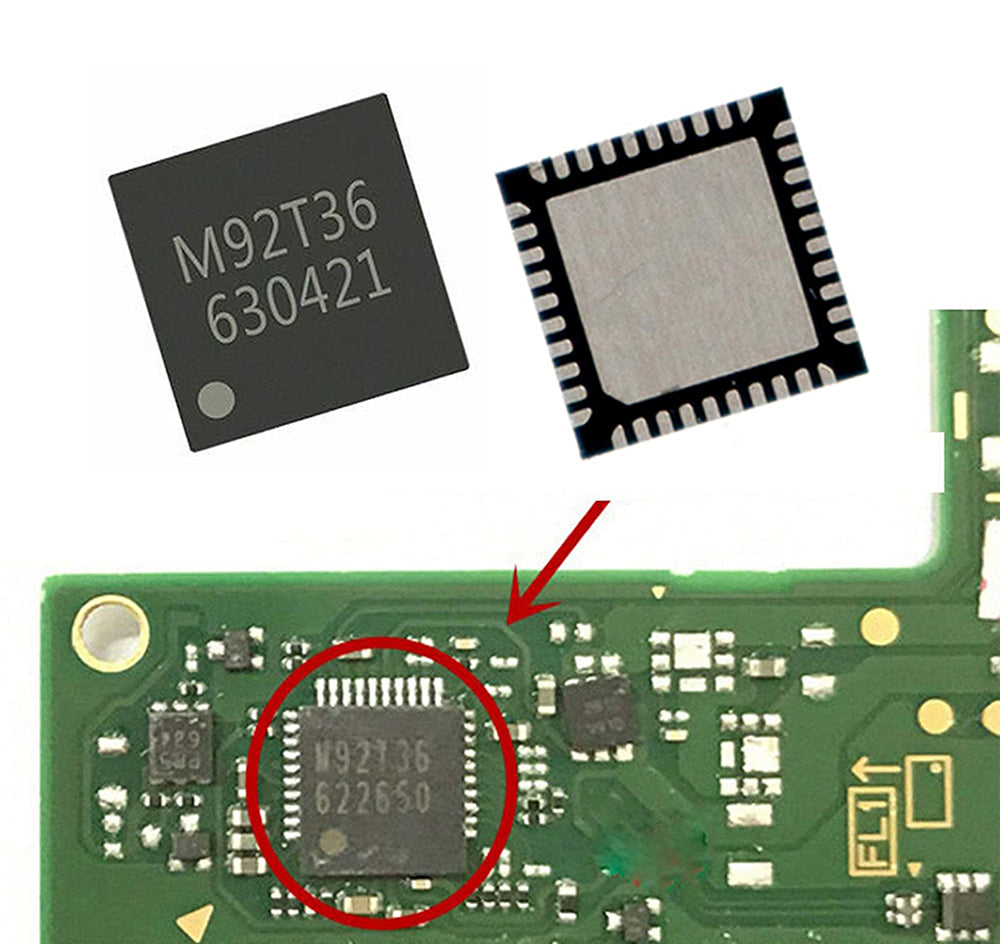 for Nintendo Switch | Lite - M92T36 USB-C Charging Power Control IC Chip | FPC