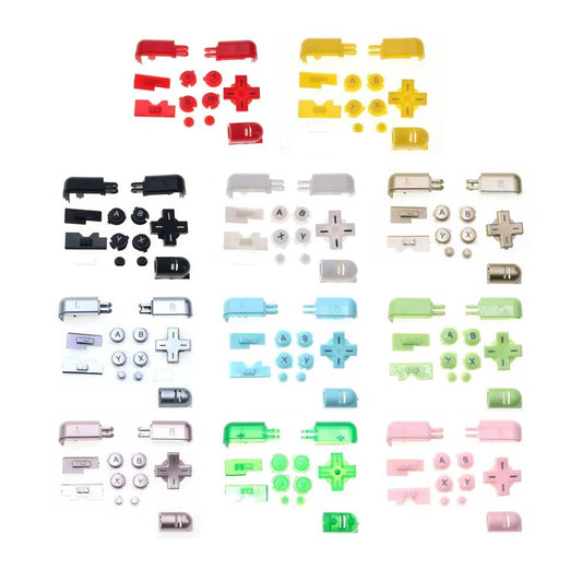 For Nintendo DS Lite - Replacement A B X Y L R D-Pad Button Full Button Set