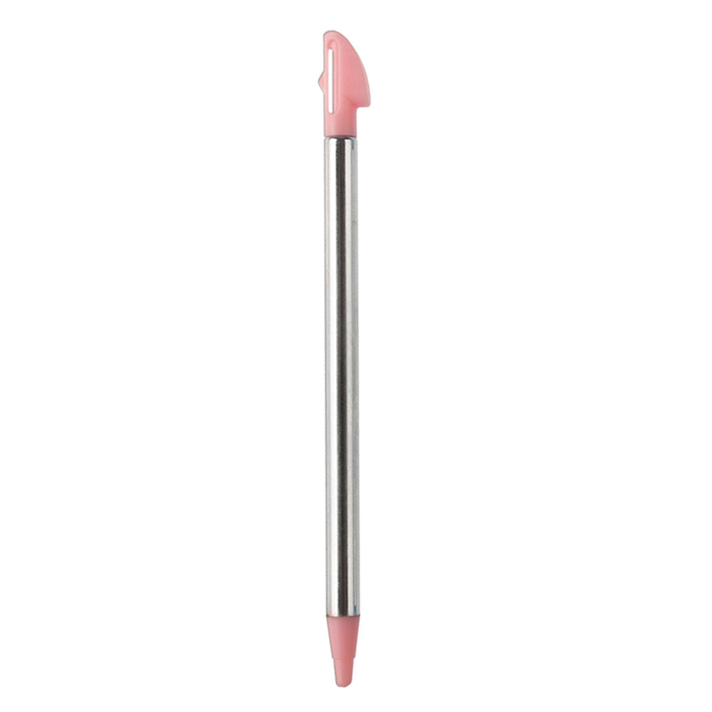 for Nintendo 3DS XL - 1 Pink Metal Retractable Extendable Stylus Touch Pen