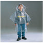 4x Adult 4x Kids Clear Waterproof Hooded Rain Poncho for Theme Park Hiking | FPC