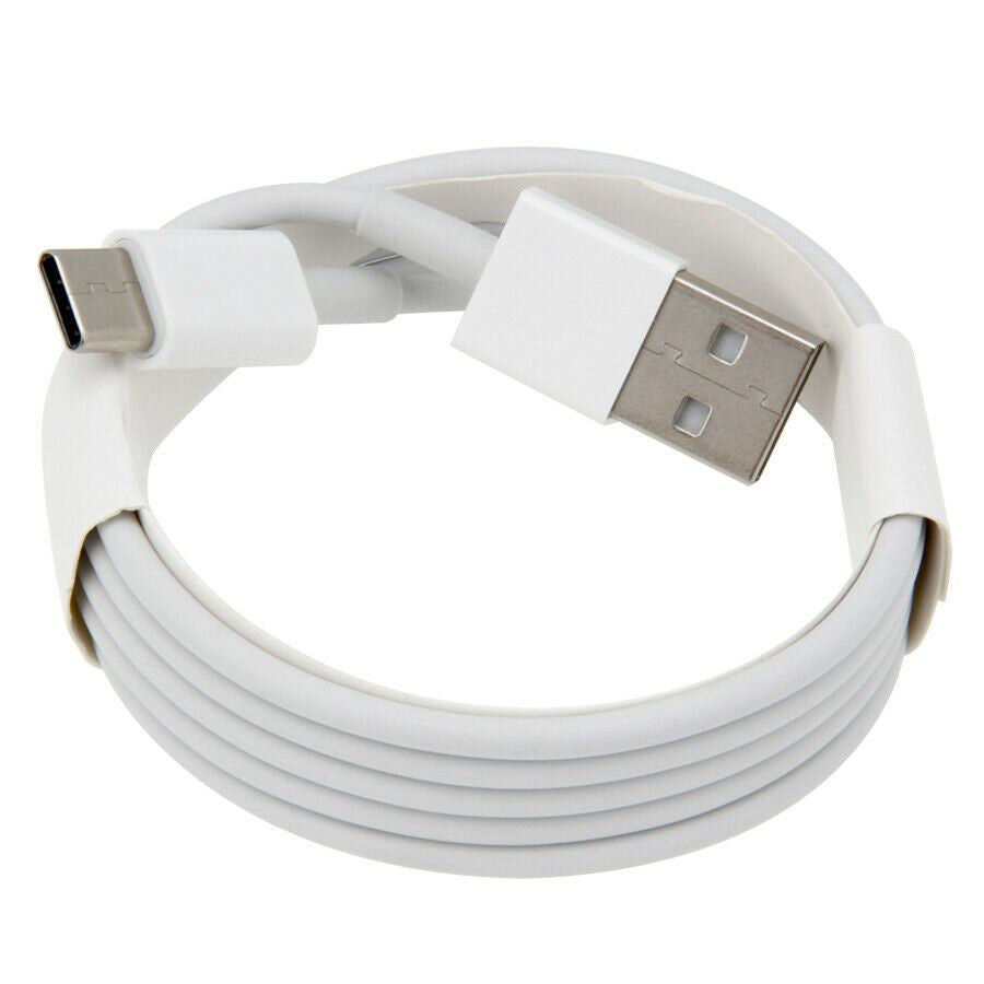 For Apple iPad Air 4th - White USB Type C Data Sync White Charger Power Cable