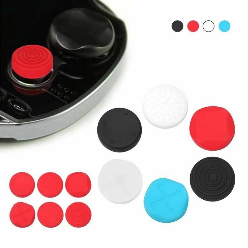 for Sony PS Vita - Rubber Silicone Analog Thumb Stick Grip Cover Caps | FPC