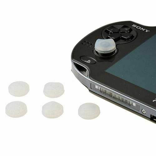 for Sony PS Vita - Rubber Silicone Analog Thumb Stick Grip Cover Caps | FPC