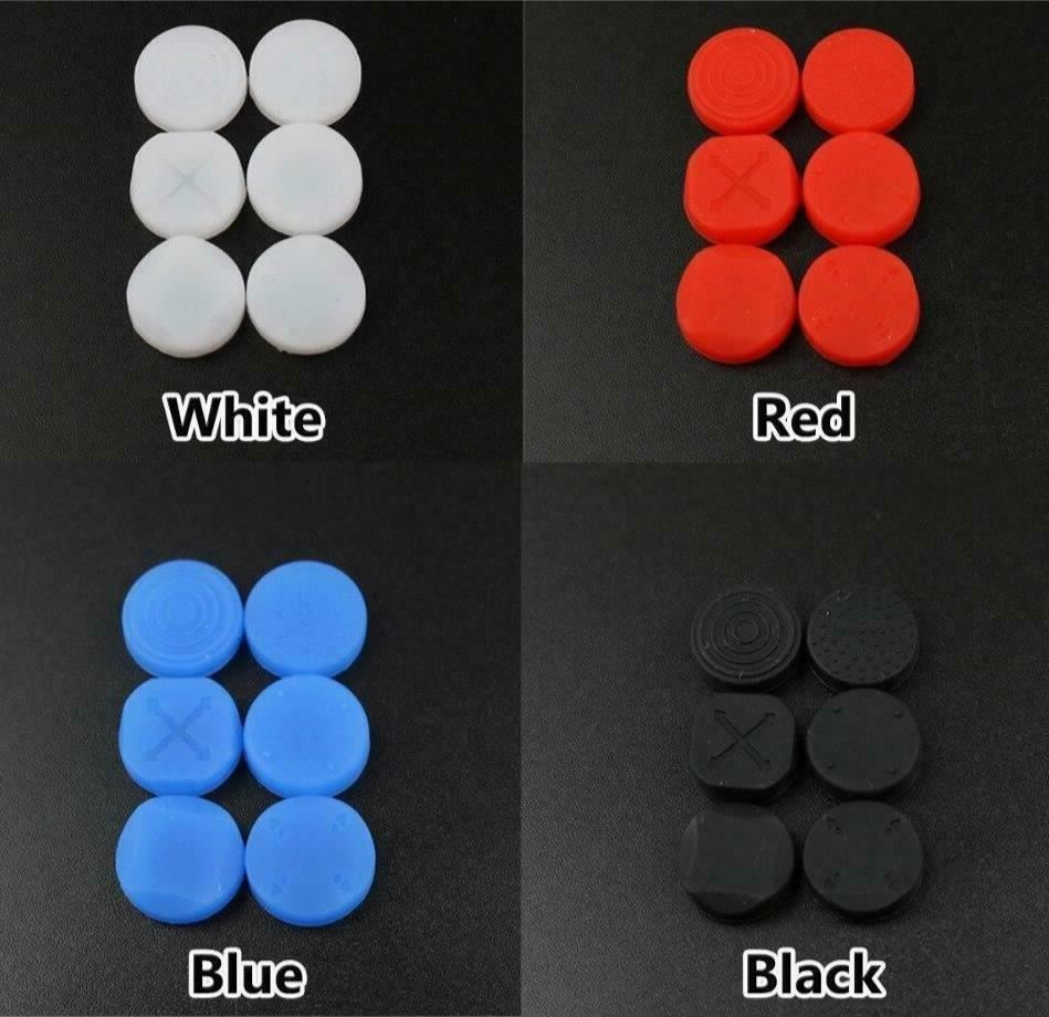 for Sony PS Vita - Rubber Silicone Analog Thumb Stick Grip Cover Caps | FPC