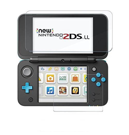 for Nintendo NEW 2DS XL - High Quality Plastic Screen Protector Film Guard | FPC