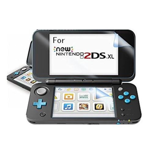 for Nintendo NEW 2DS XL - High Quality Plastic Screen Protector Film Guard | FPC