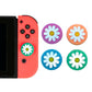 for Nintendo Switch | Lite | OLED - 2x Flower Animal Crossing Thumb Grip Covers