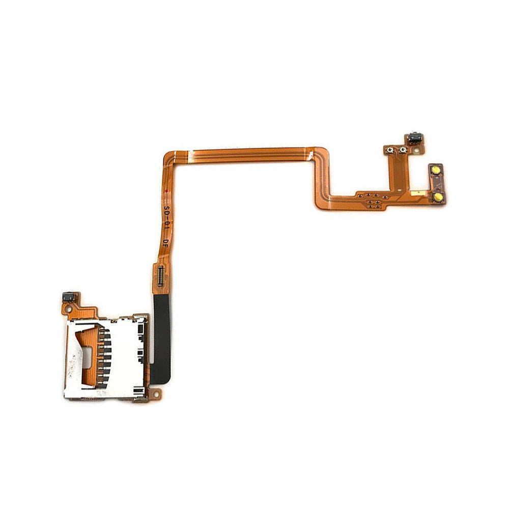 for Nintendo DSi - SD memory Card Slot Socket with Flex Ribbon Cable | FPC